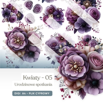 Kwiaty - Urodzinowe spotkania - 05