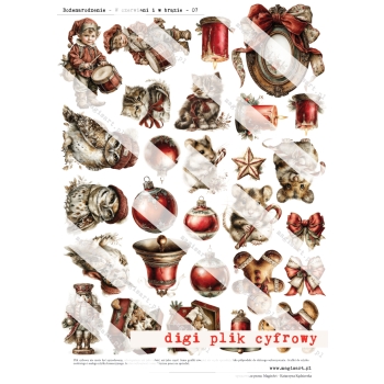 Boże Narodzenie - W czerwieni i w brązie - 07