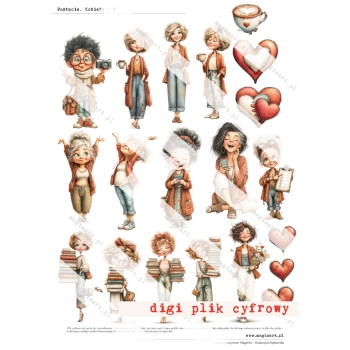 Postacie, Kobiety, Milenialsi - 6