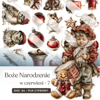 Boże Narodzenie - W czerwieni i w brązie - 07