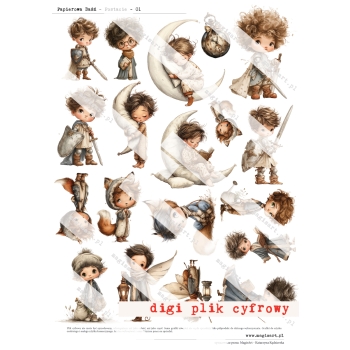 Papierowa Baśń - Postacie - 01