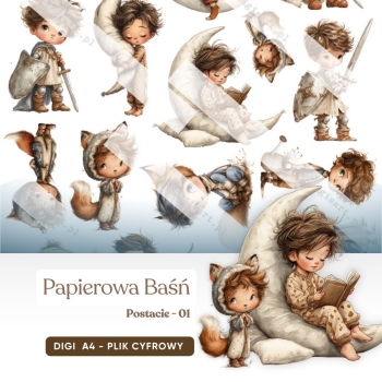 Papierowa Baśń - Postacie - 01