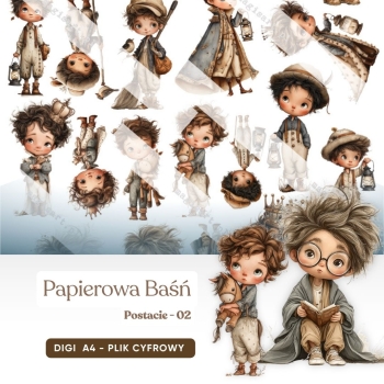 Papierowa Baśń - Postacie - 02