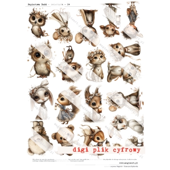 Papierowa Baśń - Zwierzęta - 04