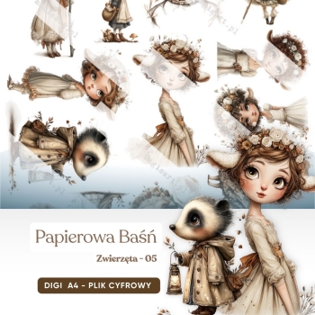 Papierowa Baśń - Zwierzęta - 05