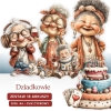 Dla Babci i dla Dziadka - Zestaw - 18 arkuszy