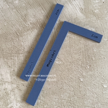 Zestaw Linijek  L i I - 2cm - wybierz kolor